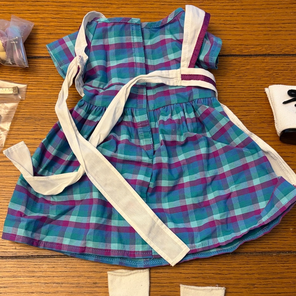 RARE American Girl Addy Sewing outfit Beforever - Picture 8 of 8